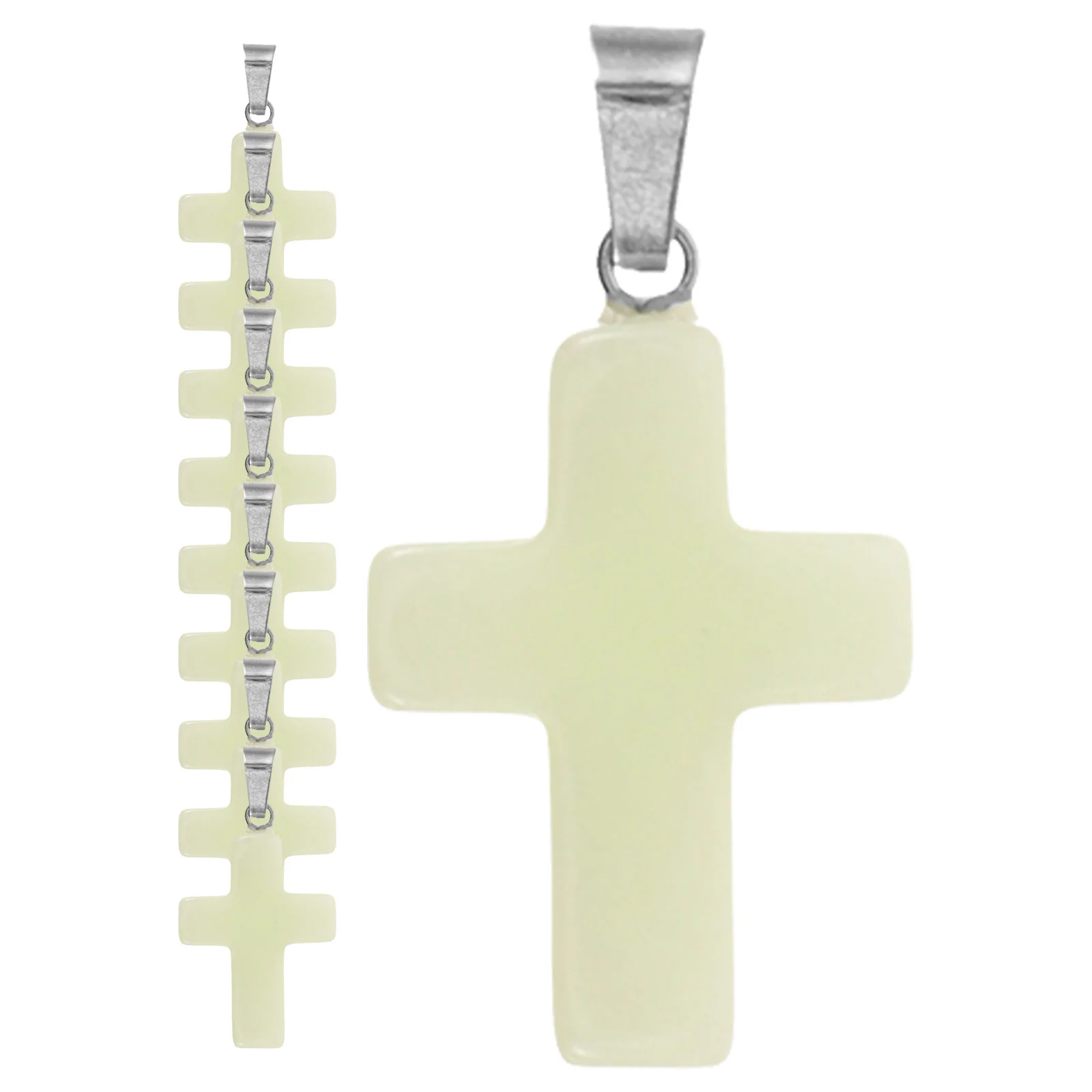 10 Pcs Agate Cross Pendant Necklace Mall Charm Jewelry DIY Pendents Miniature Metal Crossing Craft Decorations
10 Pcs Agate Cross Pendant Necklace Mall Charm Jewelry DIY Pendents Miniature Metal Crossing Craft Decorations