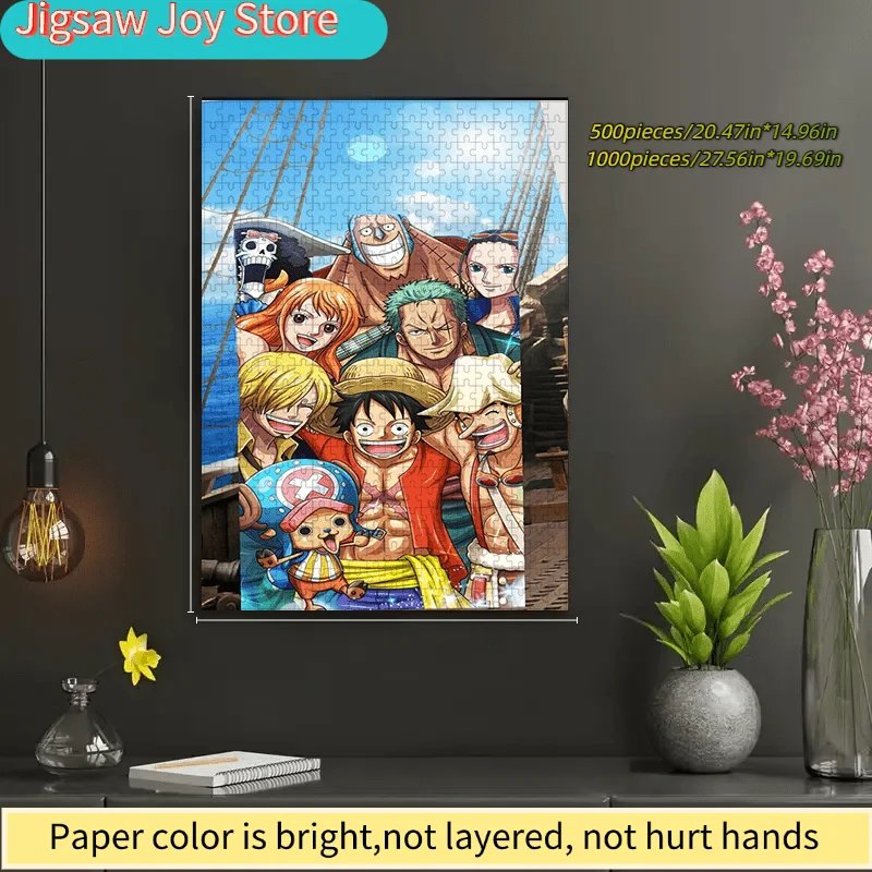 1 Set (s/1 Set of ) Paper Puzzles, 1pc Straw Hat Crew Party, Puzzle Games, Home Decoration, Couple Dating Puzzles; Halloween P
1 Set (s/1 Set of ) Paper Puzzles, 1pc Straw Hat Crew Party, Puzzle Games, Home Decoration, Couple Dating Puzzles; Halloween P