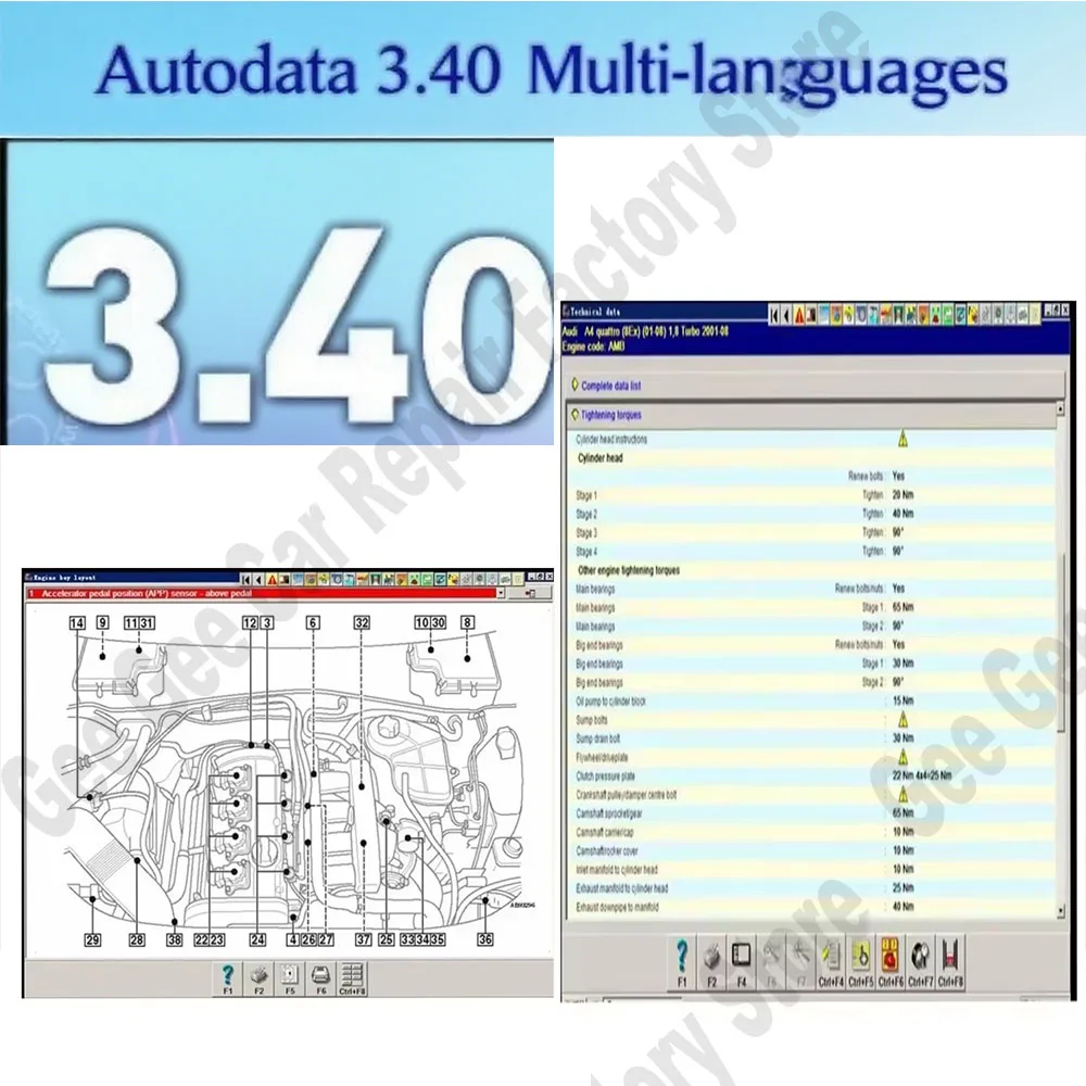 New obd2 scanner Software AutoData 3.40 Multi-languages Auto Repair Guide Version Automotive English/Spanish/Portuguese/Croatian
New obd2 scanner Software AutoData 3.40 Multi-languages Auto Repair Guide Version Automotive English/Spanish/Portuguese/Croatian