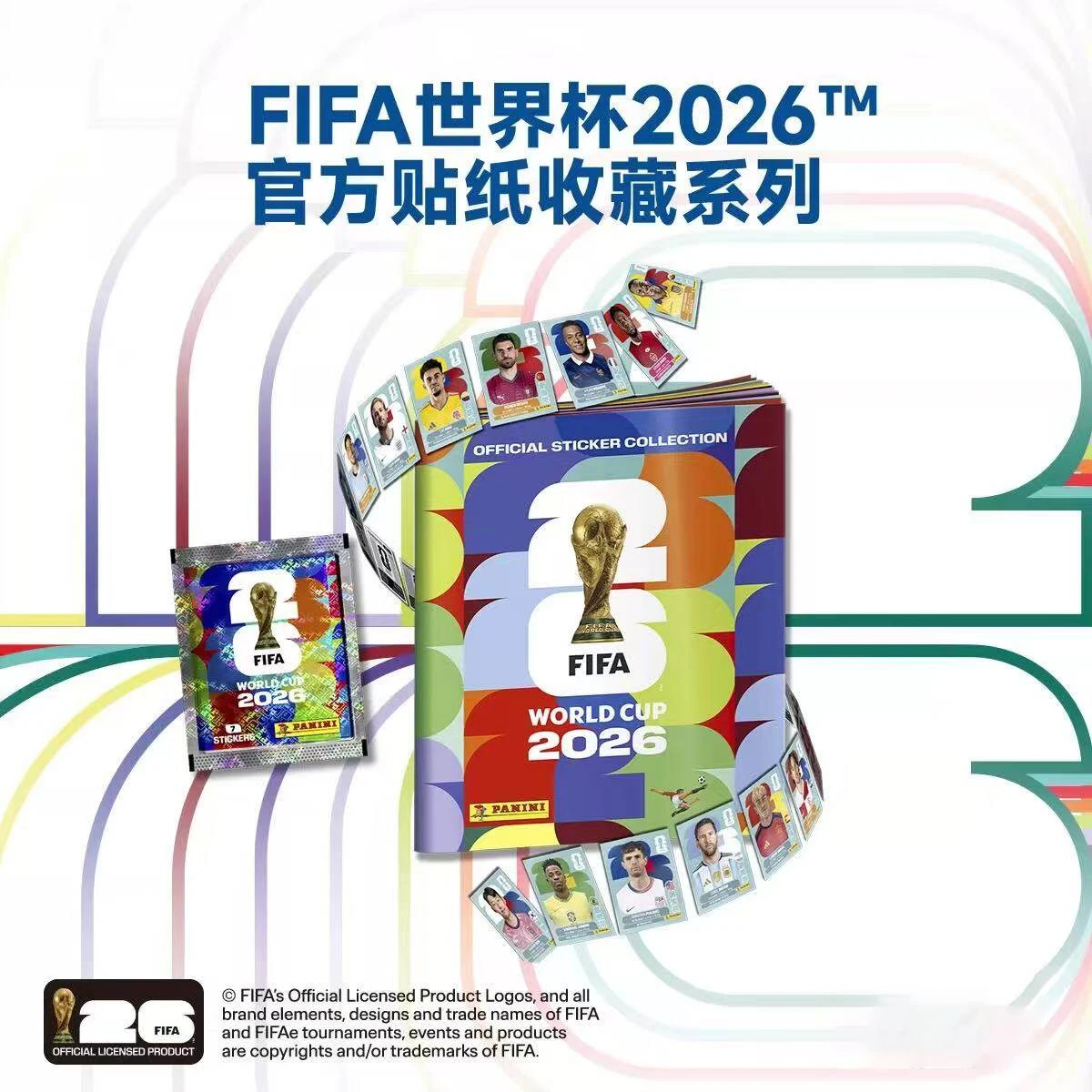 2026 World Cup Sticker Collection Box Official Sticker Collection Pack & Album Soccer Memorabilia Set Football Souvenir Fan Gift
2026 World Cup Sticker Collection Box Official Sticker Collection Pack & Album Soccer Memorabilia Set Football Souvenir Fan Gift