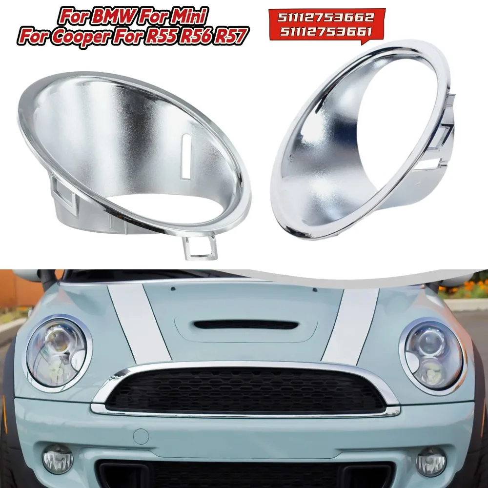 For BMW Front Left/Right Fog Light Lamp Ring Cover For Mini For Cooper For R55 R56 R57 07-11 51112753662 51112753661 Car Parts
For BMW Front Left/Right Fog Light Lamp Ring Cover For Mini For Cooper For R55 R56 R57 07-11 51112753662 51112753661 Car Parts