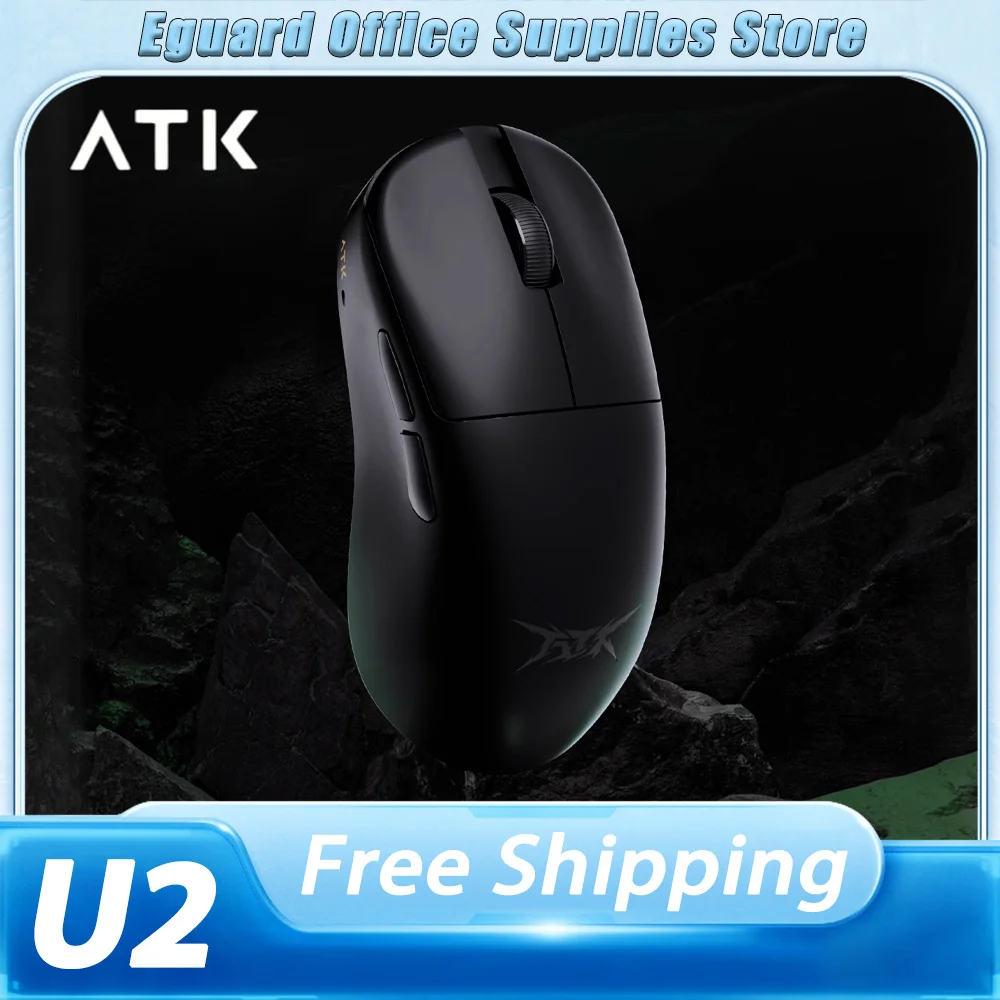 Atk U2 Mouse Three Mode Dual 8k PAW3950 Long Battery Life 800mAh Wireless Gaming Mouse Lightweight 44g PC Gamer Accessories Gift
Atk U2 Mouse Three Mode Dual 8k PAW3950 Long Battery Life 800mAh Wireless Gaming Mouse Lightweight 44g PC Gamer Accessories Gift
