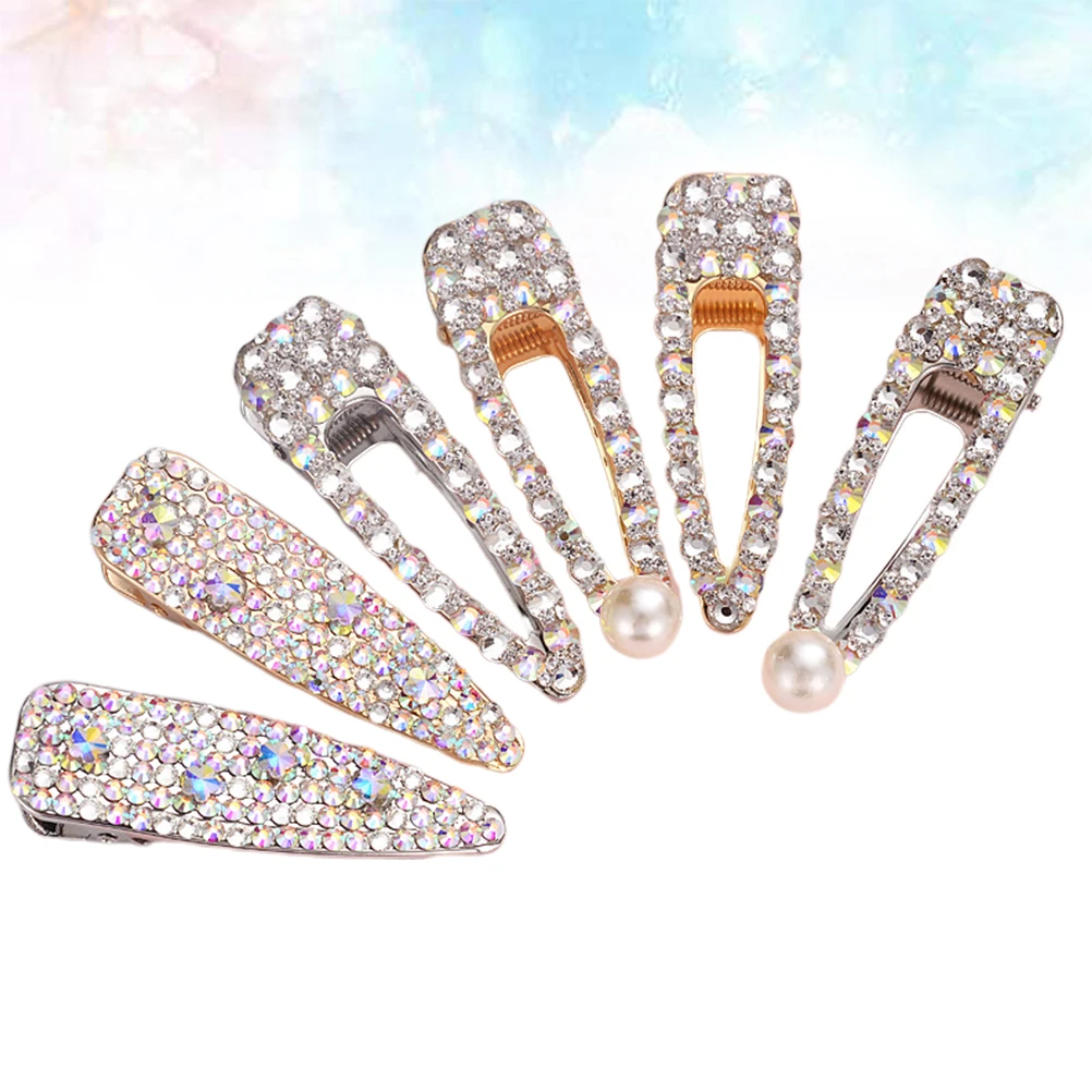 6 Pcs Pearl Hair Clip Barrettes Temperament Girl Pins Metal Clips Girls Women Woman
6 Pcs Pearl Hair Clip Barrettes Temperament Girl Pins Metal Clips Girls Women Woman