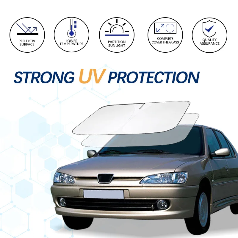 Солнцезащитный козырек для лобового стекла автомобиля Peuge 306, солнцезащитный козырек для лета, складные блоки, защита от УФ-лучей, аксессуары
Солнцезащитный козырек для лобового стекла автомобиля Peuge 306, солнцезащитный козырек для лета, складные блоки, защита от УФ-лучей, аксессуары