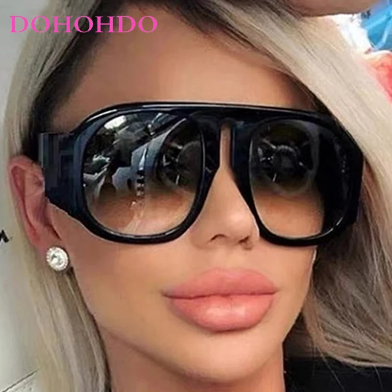 DOHOHDO New Vintage Oversized Sunglasses Women For Men Luxury Brand Designer Trend Big Frame Double Color Punk Ladies Sunglasses
DOHOHDO New Vintage Oversized Sunglasses Women For Men Luxury Brand Designer Trend Big Frame Double Color Punk Ladies Sunglasses
