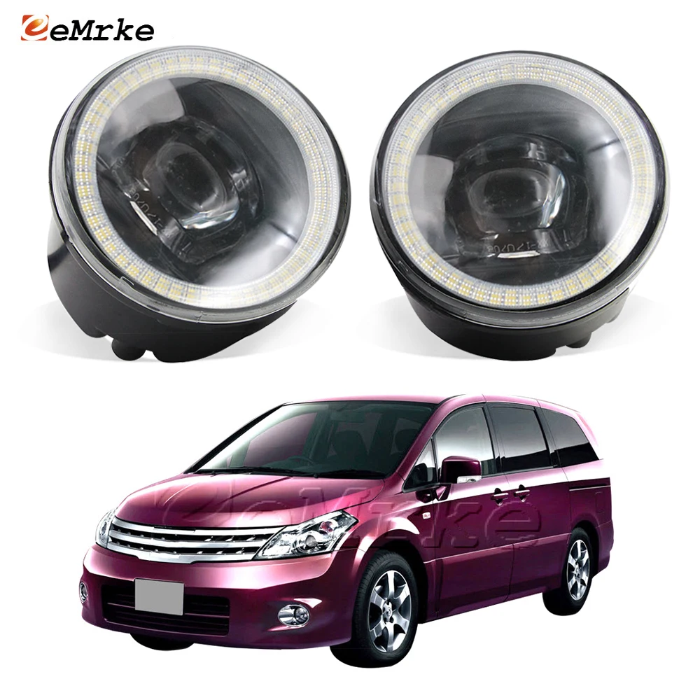2x Led Fog Lights Cut-Line Lens for Nissan Presage Highway Star UF31 2006 2007 2008 2009 Angel Eyes DRL Car Fog Lamp Assembly
2x Led Fog Lights Cut-Line Lens for Nissan Presage Highway Star UF31 2006 2007 2008 2009 Angel Eyes DRL Car Fog Lamp Assembly