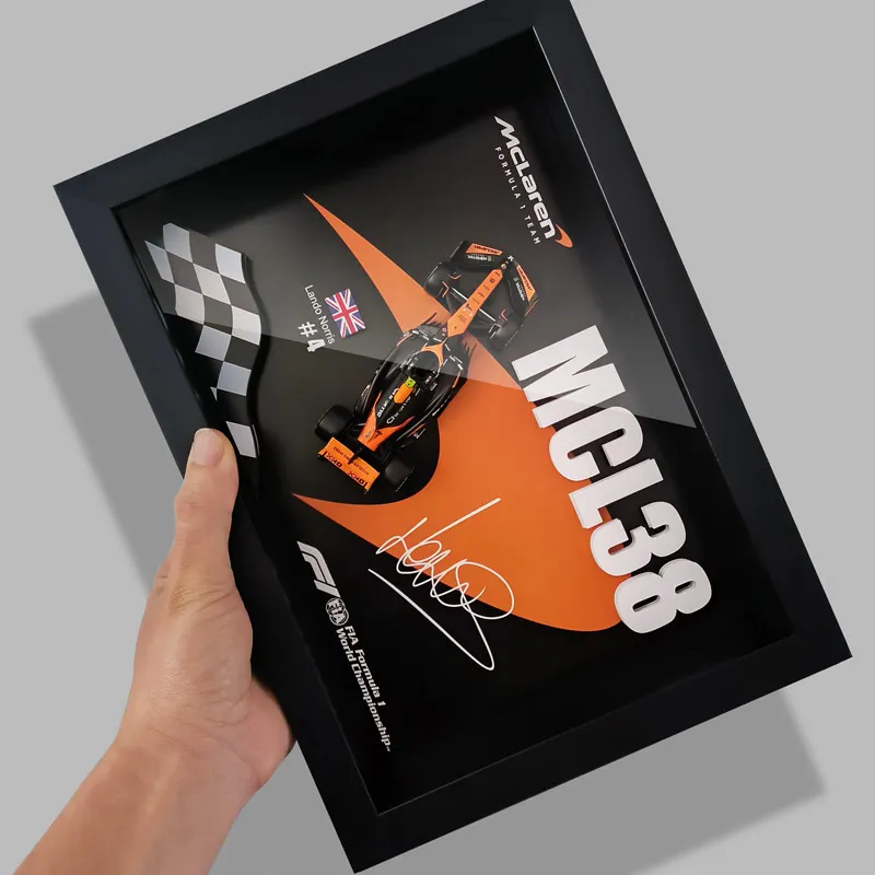 1:43 MCL60 MCL38 F1 Formula Racing Model Collection Gift Wall Hanging 3D Decorative Painting Photo Frame
1:43 MCL60 MCL38 F1 Formula Racing Model Collection Gift Wall Hanging 3D Decorative Painting Photo Frame