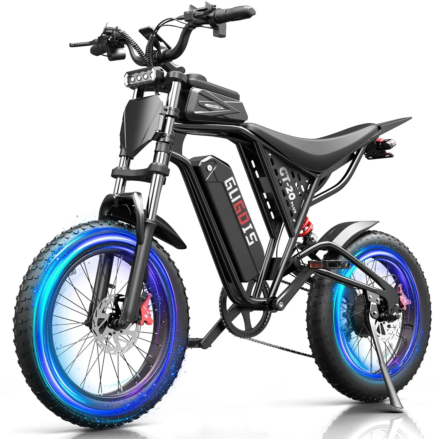 1500W 34MPH Electric Dirt Bike 20" Fat Tire Ebike 960WH Battery 30-60 Miles UL2849 GCC All-terrain, Customized
1500W 34MPH Electric Dirt Bike 20" Fat Tire Ebike 960WH Battery 30-60 Miles UL2849 GCC All-terrain, Customized