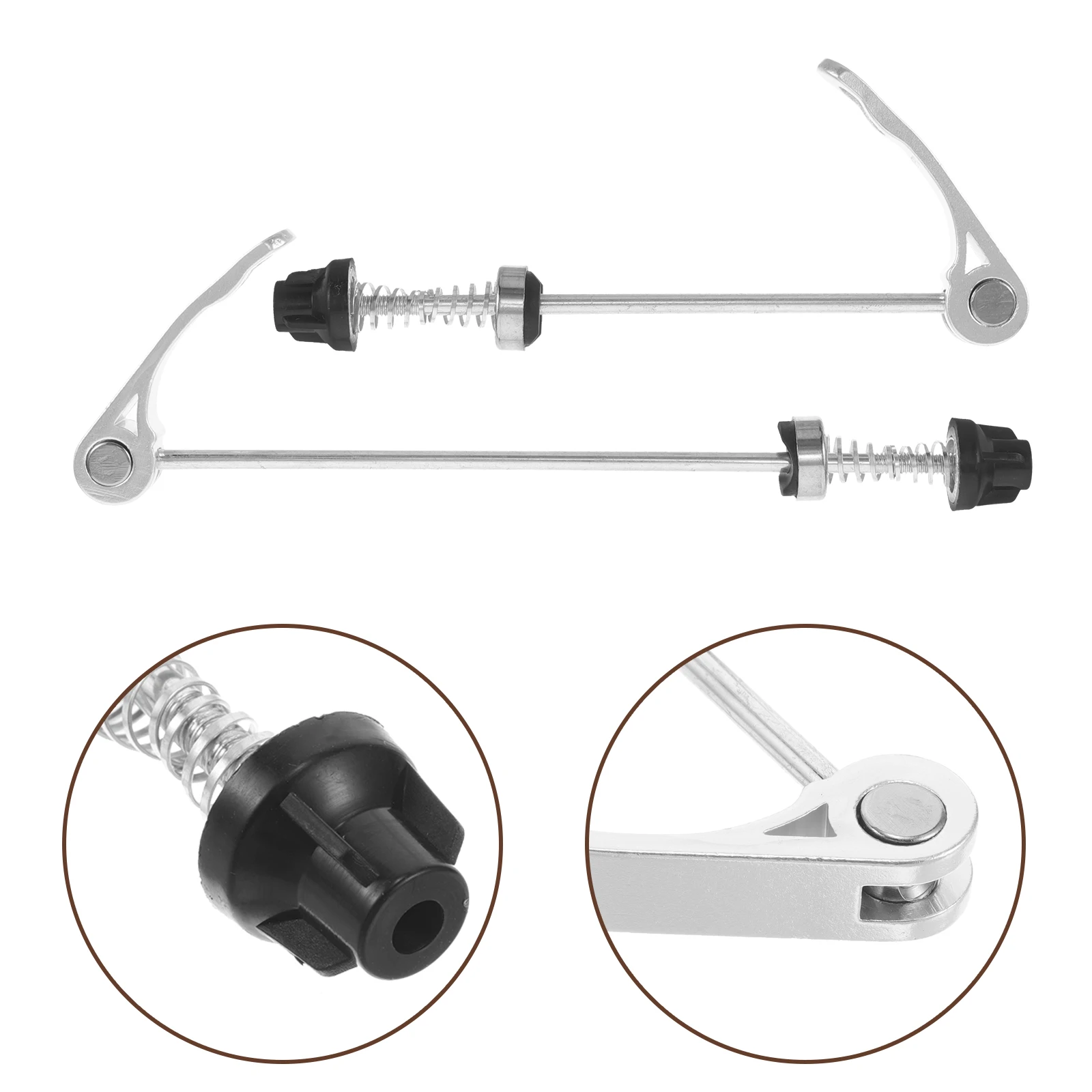2pcs Extended Bike Quick Release Skewers Durable Mountain Bicycle Accessories Easy Install Reliable Hub Axles For Front Rear
2pcs Extended Bike Quick Release Skewers Durable Mountain Bicycle Accessories Easy Install Reliable Hub Axles For Front Rear