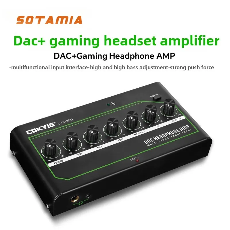 SOTAMIA Многофункциональный усилитель для наушников с низким уровнем шума, встроенный Bluetooth, мобильный телефон, компьютерная игра, цифровой аналоговый усилитель для ушей
SOTAMIA Многофункциональный усилитель для наушников с низким уровнем шума, встроенный Bluetooth, мобильный телефон, компьютерная игра, цифровой аналоговый усилитель для ушей