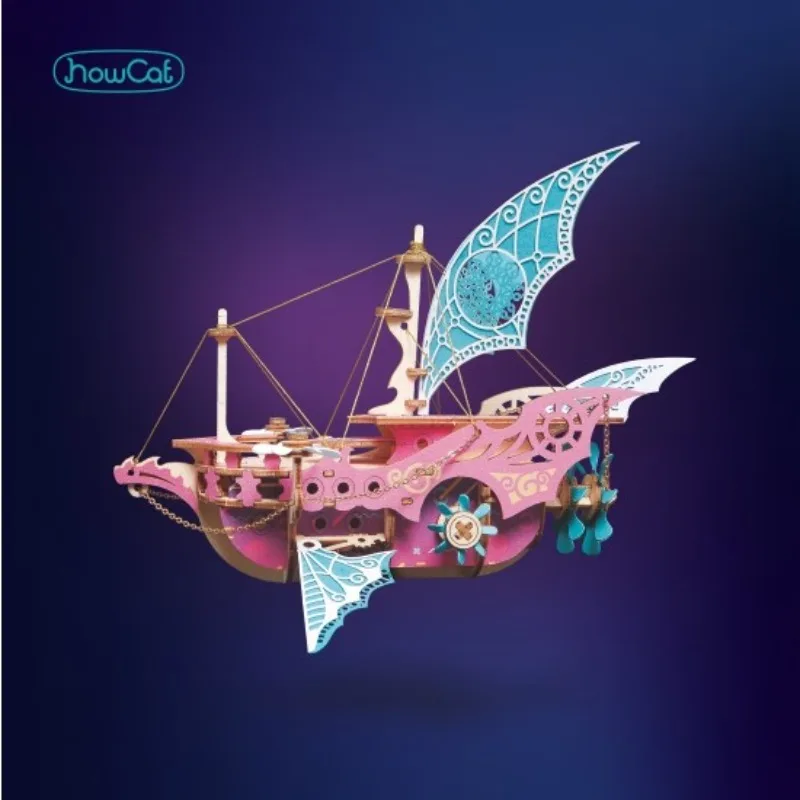 How Cat One Thousand and One Nights Flowers In The Mirror Homeric Epics Fantasy Spaceship 3D Puzzle Handmade Wooden Model Toys
How Cat One Thousand and One Nights Flowers In The Mirror Homeric Epics Fantasy Spaceship 3D Puzzle Handmade Wooden Model Toys