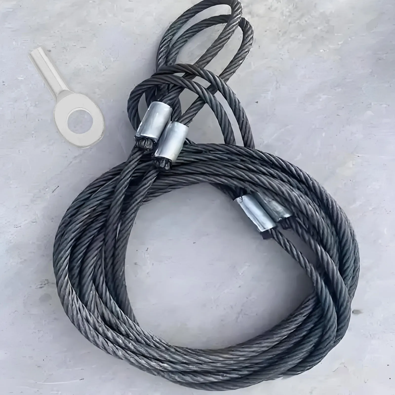 4pcs Fitness Equipment Accessories Wire Rope Joints Terminal Gym Pulley Cable Connector Weight Lifting Machine End Terminal
4pcs Fitness Equipment Accessories Wire Rope Joints Terminal Gym Pulley Cable Connector Weight Lifting Machine End Terminal