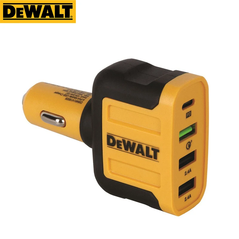 Dewalt 4-Port Mobile USB PD Charger 62W Cargador Portable Car Adapter DXMA1419009
Dewalt 4-Port Mobile USB PD Charger 62W Cargador Portable Car Adapter DXMA1419009