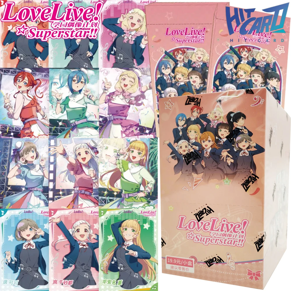 Original HITCARD Love Live Collection Cards Beautiful Energetic Cute Idol Girl Exclusive Character Hobby Cards Toys Xmas Gifts
Original HITCARD Love Live Collection Cards Beautiful Energetic Cute Idol Girl Exclusive Character Hobby Cards Toys Xmas Gifts