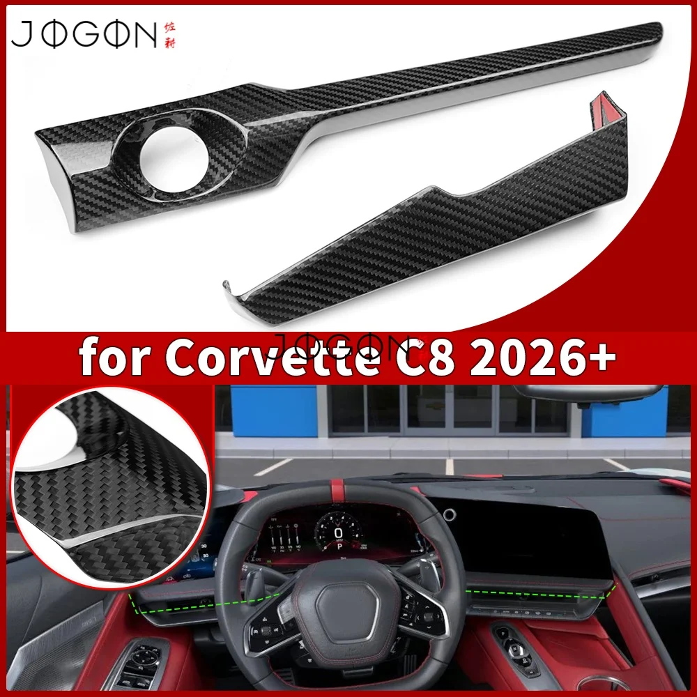 For Chevrolet Corvette C8 Stingray Z06 ZR1 2026+ Center Dash Engine Start Button Panel Real Carbon Fiber Interior Accessories
For Chevrolet Corvette C8 Stingray Z06 ZR1 2026+ Center Dash Engine Start Button Panel Real Carbon Fiber Interior Accessories