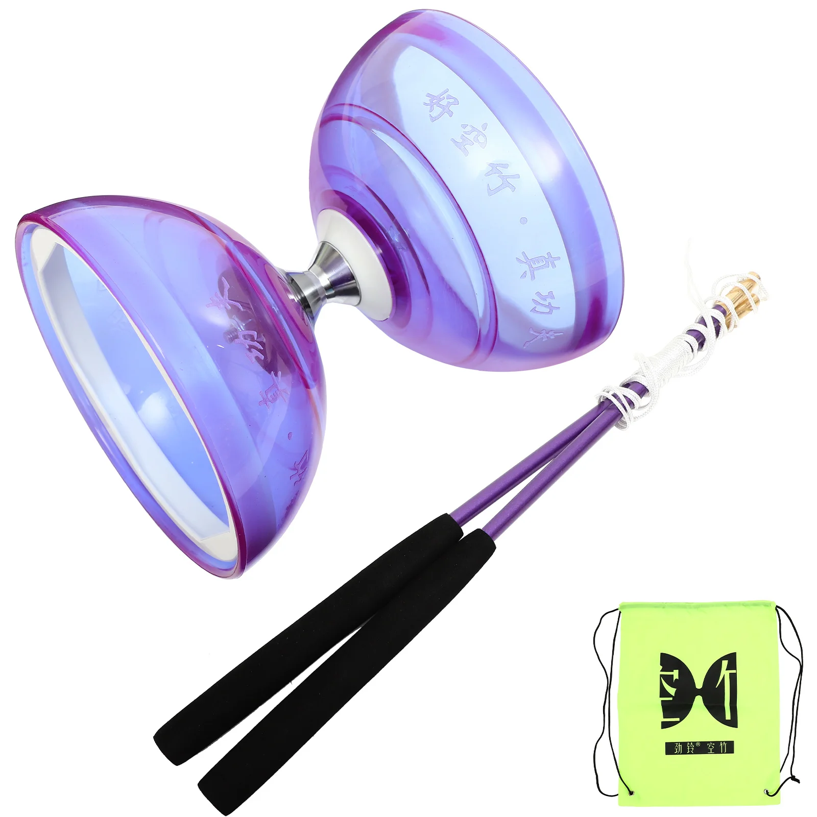 Chinese Yoyo Diabolo Fitness Equipment for Adults Juggling Toy Train Toys Purple Tpu 
Chinese Yoyo Diabolo Fitness Equipment for Adults Juggling Toy Train Toys Purple Tpu