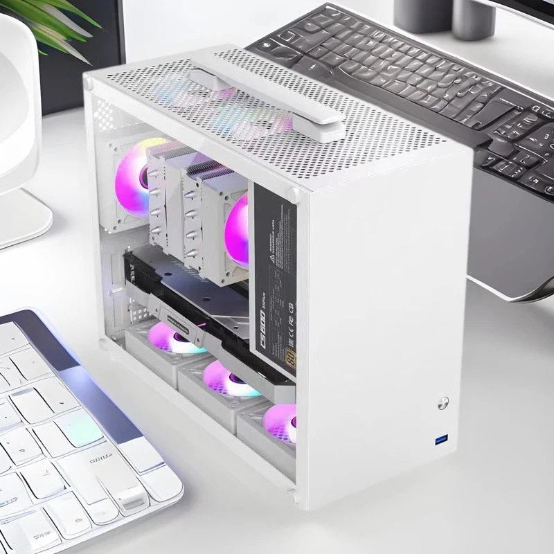 Translation Gaming Computer Case With Grip Handle Cooling PC Tower For M-ATX/ITX Motherboard USB3.0 338mm Graphic Card Length
Translation Gaming Computer Case With Grip Handle Cooling PC Tower For M-ATX/ITX Motherboard USB3.0 338mm Graphic Card Length