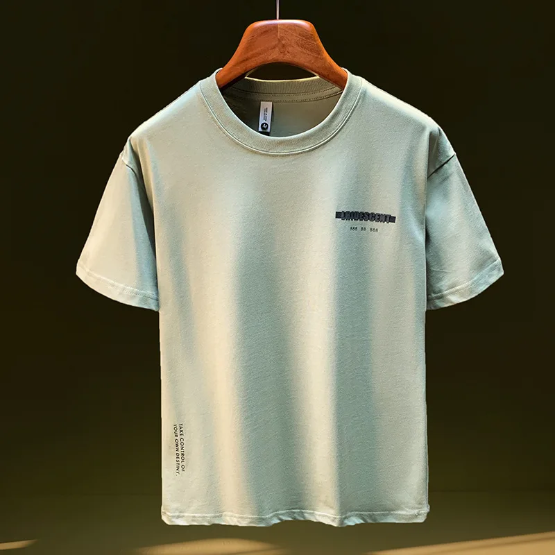 Short sleeved T-shirt for men in summer 2025, half sleeved, loose, high-end, simple, round neck, versatile men's clothing
Short sleeved T-shirt for men in summer 2025, half sleeved, loose, high-end, simple, round neck, versatile men's clothing