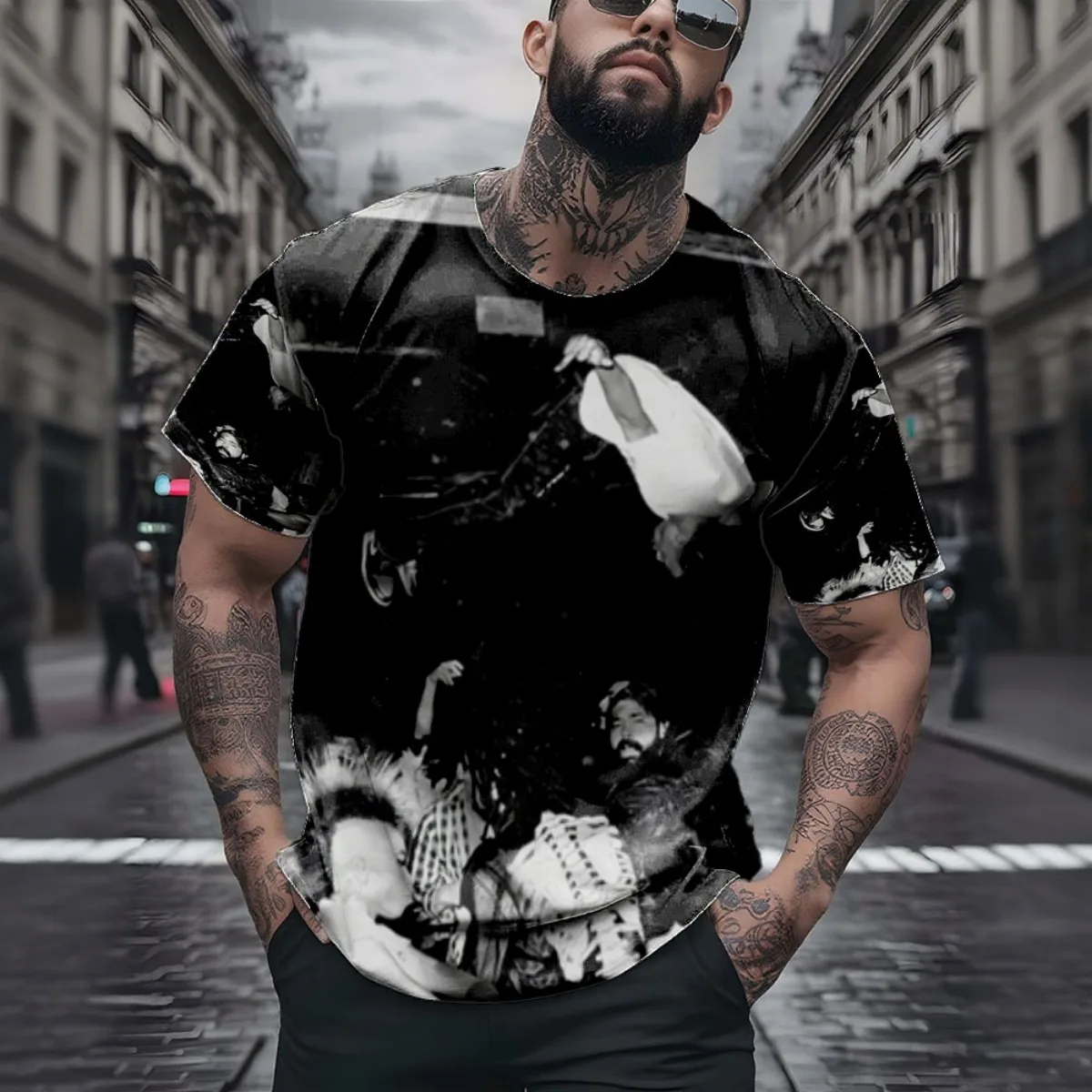 Sundress 2025 New Arrival Fashion Men's Short Sve All-Over Print T-Shirt Unique All-Over Print Design for Stylish
Sundress 2025 New Arrival Fashion Men's Short Sve All-Over Print T-Shirt Unique All-Over Print Design for Stylish