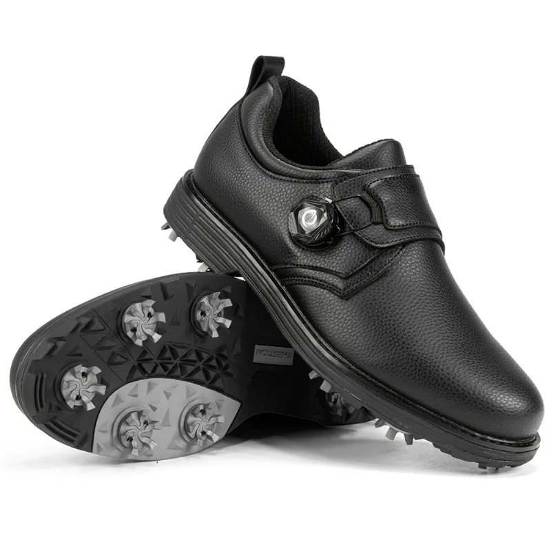 Professional Golf Shoes for Men Black White Athletic Shoes Mens Quick Lacing Golf Training Shoe Man Anti-Slip Spikes Golf Shoe
Professional Golf Shoes for Men Black White Athletic Shoes Mens Quick Lacing Golf Training Shoe Man Anti-Slip Spikes Golf Shoe