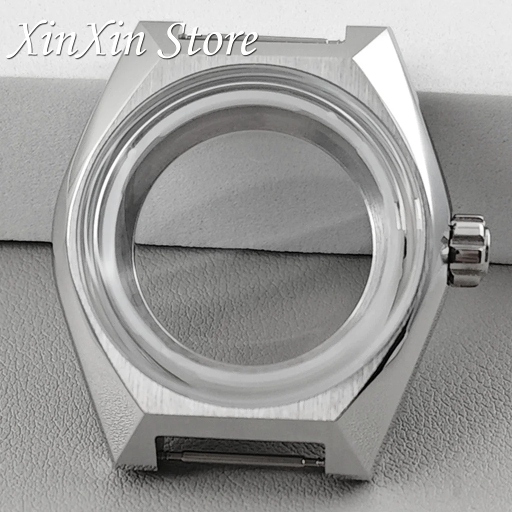 New 41mm Mechanical Watch Case Arched Glass Stainless Steel Watch Case For NH34 NH35 NH36 NH38 4R35 4R36 Movement For 33mm Dial
New 41mm Mechanical Watch Case Arched Glass Stainless Steel Watch Case For NH34 NH35 NH36 NH38 4R35 4R36 Movement For 33mm Dial