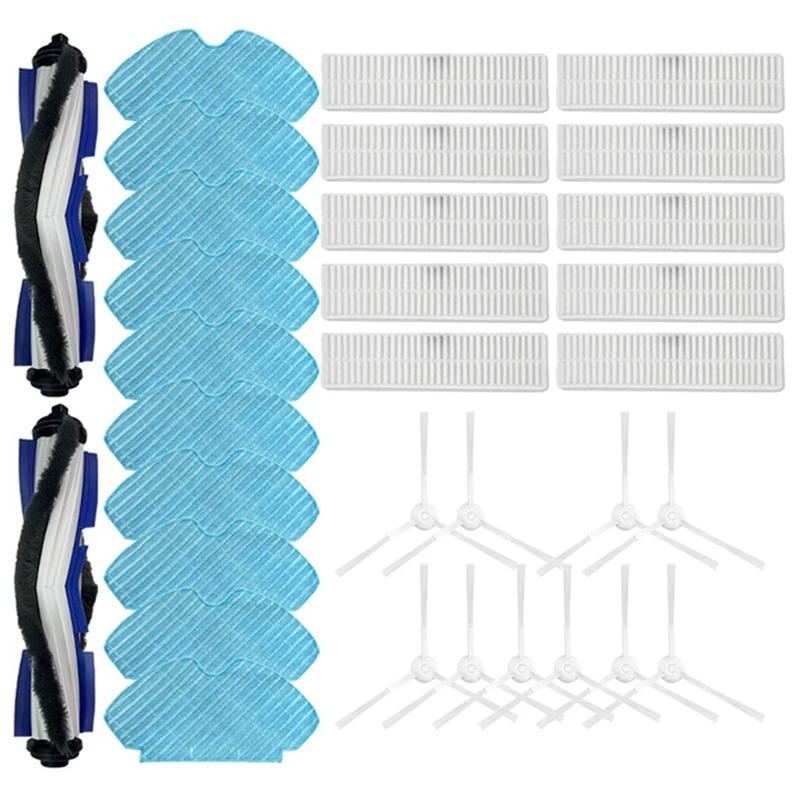For Tefal Explorer Serie 60, RG7447, RG7455, Rg7447wh, RG7455WH Replacement Main Side Brush Mop HEPA Filter Accessories
For Tefal Explorer Serie 60, RG7447, RG7455, Rg7447wh, RG7455WH Replacement Main Side Brush Mop HEPA Filter Accessories