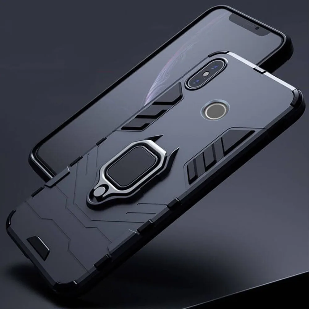 For Xiaomi Redmi Note 5 6 Pro Case Armor PC Cover Metal Ring Holder Phone Case for Mi A2 A 2 lite Cover Shockproof Hard Bumper
For Xiaomi Redmi Note 5 6 Pro Case Armor PC Cover Metal Ring Holder Phone Case for Mi A2 A 2 lite Cover Shockproof Hard Bumper