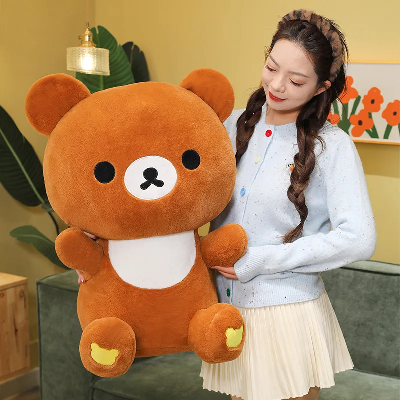 70 см большие плюшевые плюшевые мишки Rilakkuma, мягкая кукла Kawaii Bear, плюшевые игрушки, милые игрушки в виде животных, хобби, аниме-декор, подарки на день рождения
70 см большие плюшевые плюшевые мишки Rilakkuma, мягкая кукла Kawaii Bear, плюшевые игрушки, милые игрушки в виде животных, хобби, аниме-декор, подарки на день рождения
