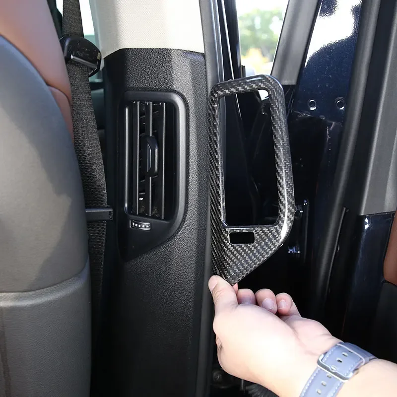For BMW X5 G05 X7 G07 2019-2022 Real Carbon Fiber Car B Pillar Air Conditioner Outlet Frame Cover Trim Stickers Car Accessories
For BMW X5 G05 X7 G07 2019-2022 Real Carbon Fiber Car B Pillar Air Conditioner Outlet Frame Cover Trim Stickers Car Accessories