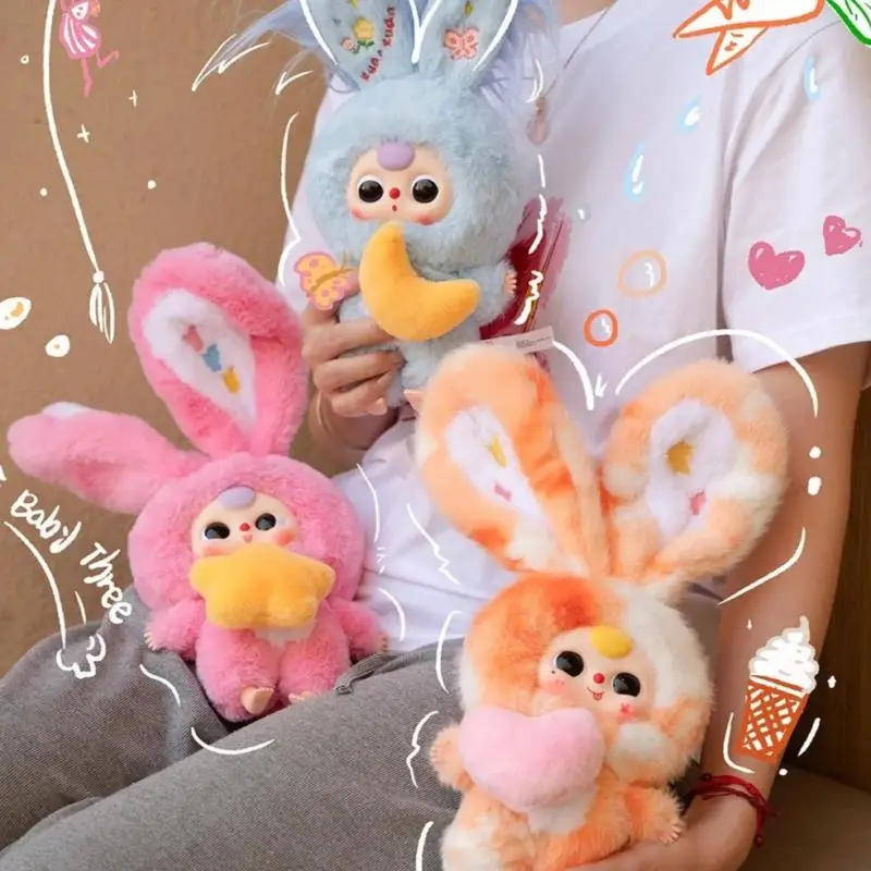 Baby Three Lily Rabbit Town V3 Series Blind Box trendy Plush Toy Desktop Exquisite Cute Doll pendant decoration mysterious Gift
Baby Three Lily Rabbit Town V3 Series Blind Box trendy Plush Toy Desktop Exquisite Cute Doll pendant decoration mysterious Gift