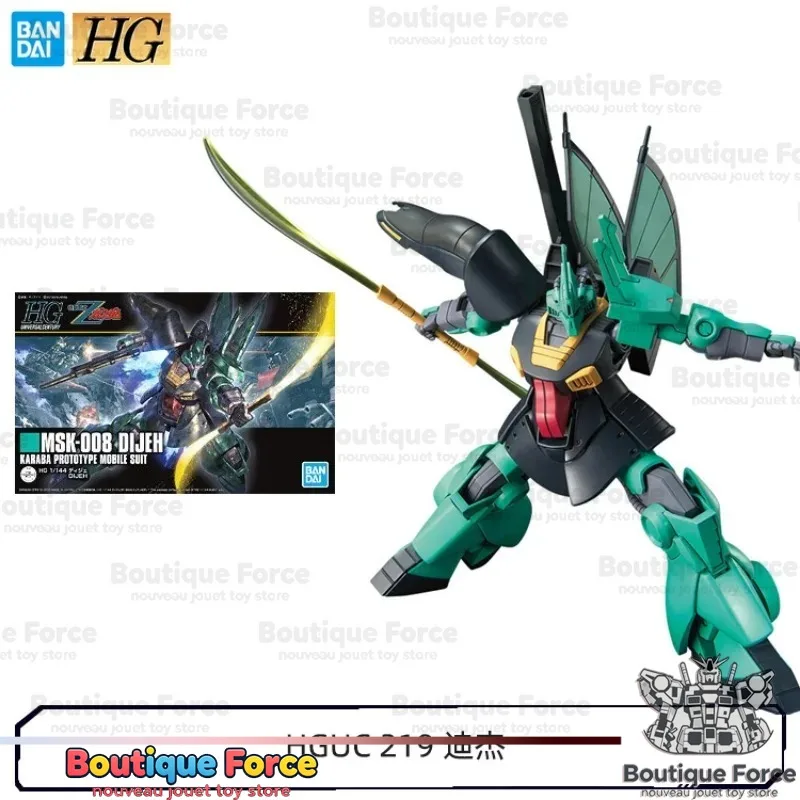 Bandai Gundam Dijeh HGUC 1/144 MSK-008 Amuro's Custom Anime Action Figure Model Kit Toys Collectible Gift for Fans Children
Bandai Gundam Dijeh HGUC 1/144 MSK-008 Amuro's Custom Anime Action Figure Model Kit Toys Collectible Gift for Fans Children
