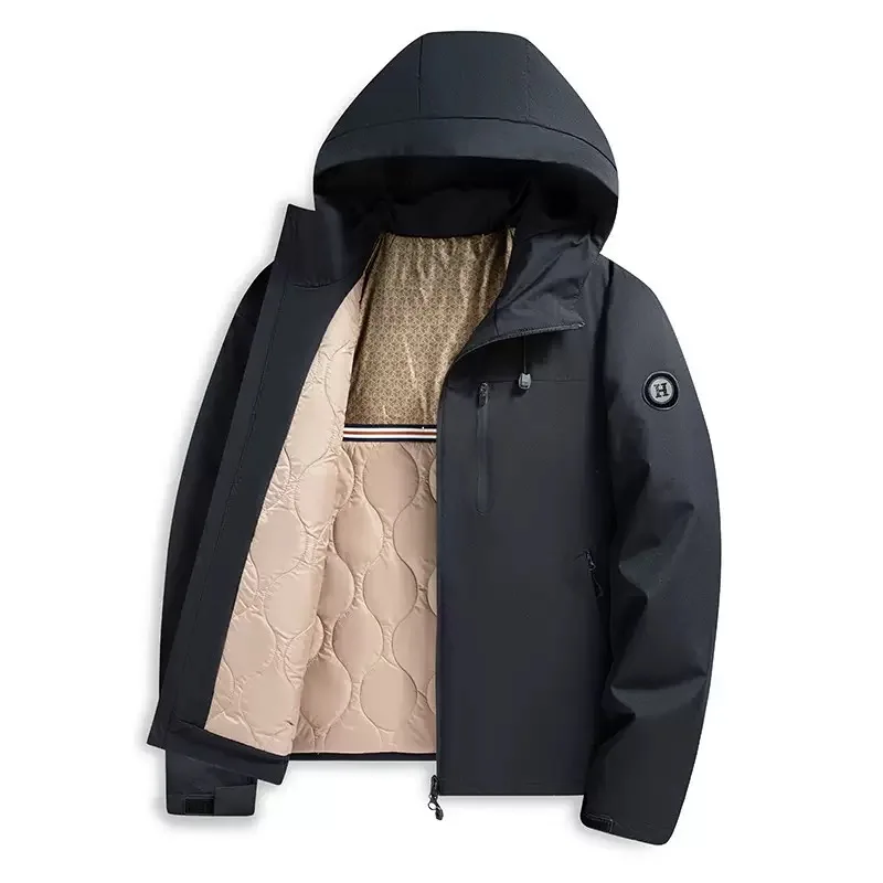 High End Winter Hooded Parkas Men Fashion Trend Thickened Warm Windproof Cotton Puffer Jackets for Men's Casual Workwear Jacket
High End Winter Hooded Parkas Men Fashion Trend Thickened Warm Windproof Cotton Puffer Jackets for Men's Casual Workwear Jacket