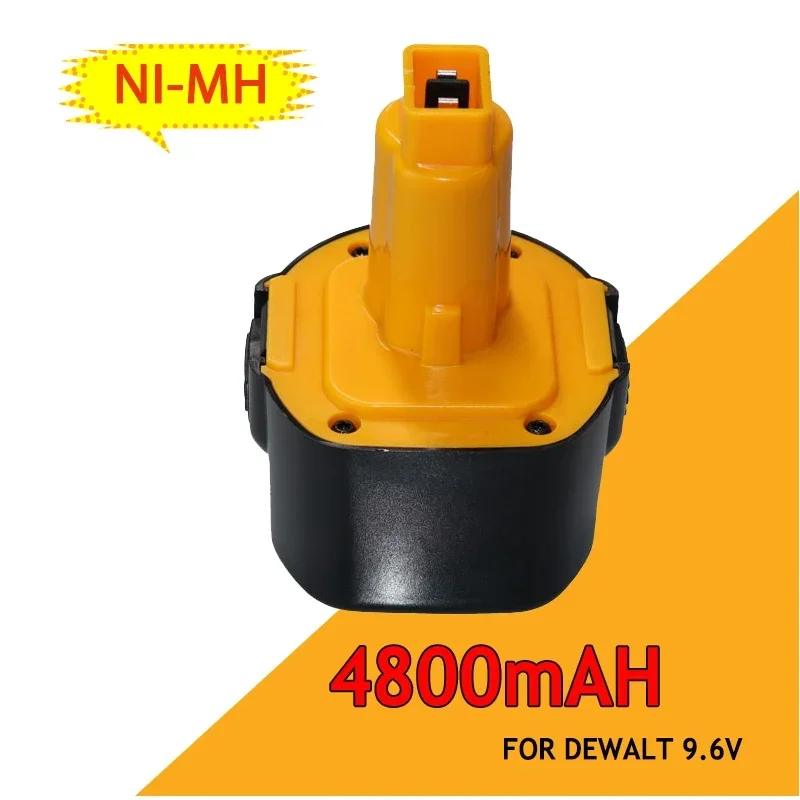 9.6V 4.8Ah Ni-MH Battery for Dewalt DE9036 DE9061 DE9062 DW9060 DW9061 DW9062 EZWA 29 DW050 DW909K DW909 DW902, DW913+Charger
9.6V 4.8Ah Ni-MH Battery for Dewalt DE9036 DE9061 DE9062 DW9060 DW9061 DW9062 EZWA 29 DW050 DW909K DW909 DW902, DW913+Charger