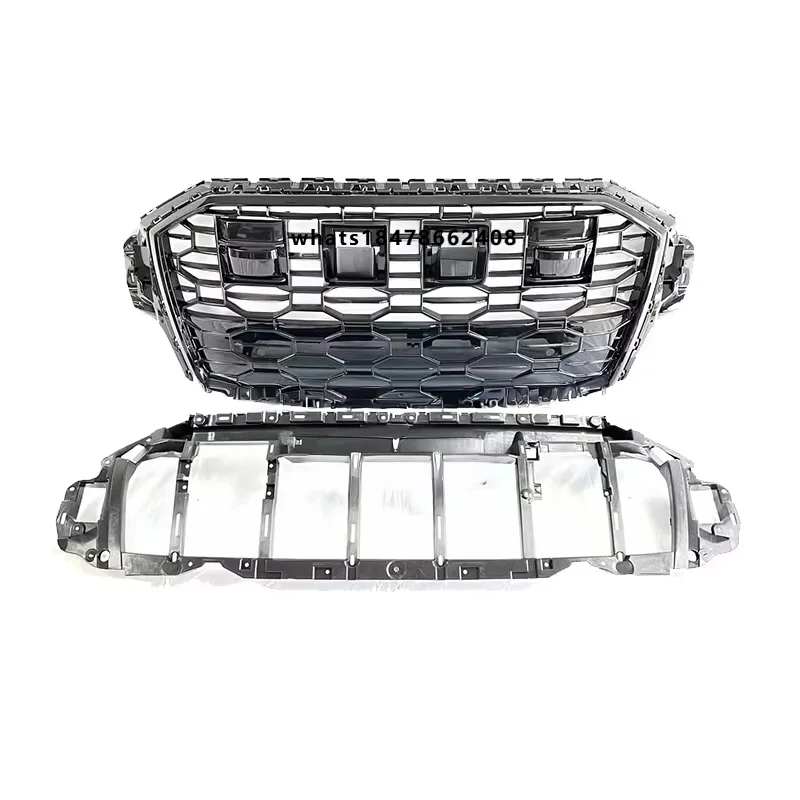 Car Bumpers RSQ7 Style Body Kit Front Bumpers Grille Black Mesh Grille With ACC for Q7 4M.5 2020-2023
Car Bumpers RSQ7 Style Body Kit Front Bumpers Grille Black Mesh Grille With ACC for Q7 4M.5 2020-2023