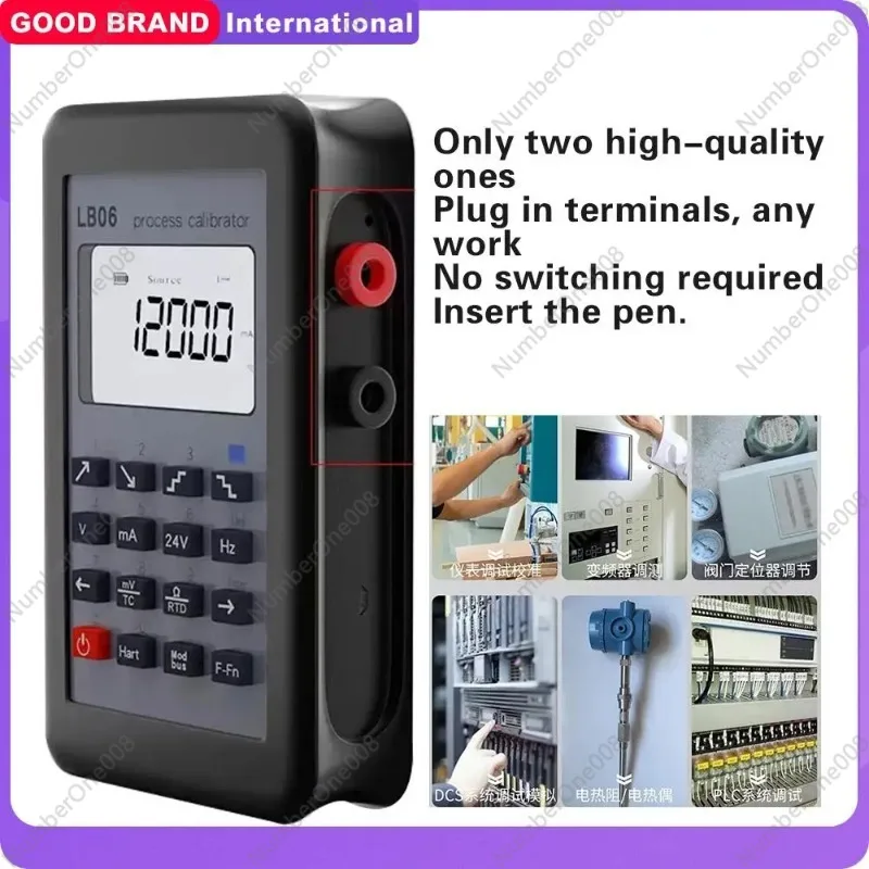 New Multifunction Process Calibrator LB06 MODBUS RTU Hart Communicator PT100 Frequency 4-20mA 0-10V Signal Calibrator
New Multifunction Process Calibrator LB06 MODBUS RTU Hart Communicator PT100 Frequency 4-20mA 0-10V Signal Calibrator