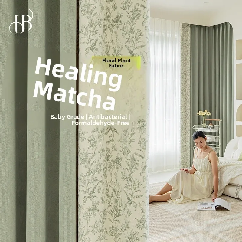 Shaoxing New Model Luxury Silk Linen Blackout Curtains Tea Green Bedroom Living Room Ready-Made High End Color Drapes
Shaoxing New Model Luxury Silk Linen Blackout Curtains Tea Green Bedroom Living Room Ready-Made High End Color Drapes