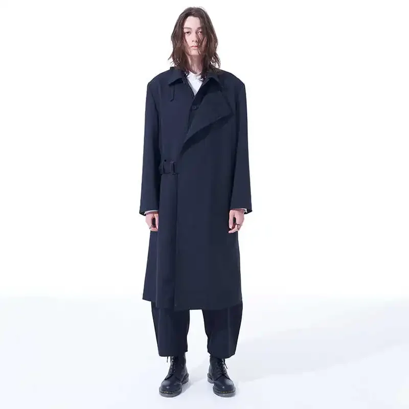 YOJI OOAK японская оригинальная свободная искусственная ветровка из двух частей, дизайн средней длины, ремень, простая ветровка
YOJI OOAK японская оригинальная свободная искусственная ветровка из двух частей, дизайн средней длины, ремень, простая ветровка