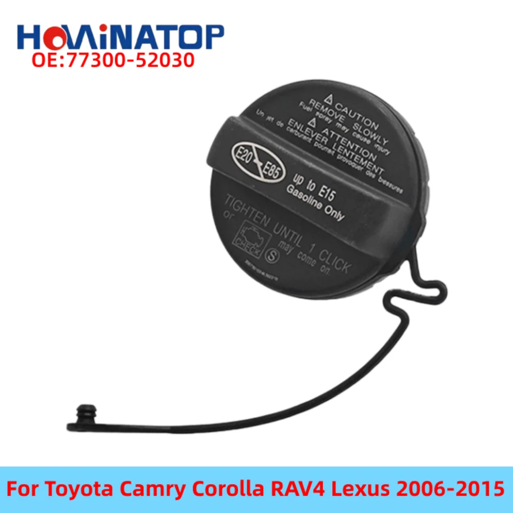 HOWINATOP 77300-52030 Fuel Tank Gas Cap With Anti-Lost Tether For Toyota Camry Corolla RAV4 Lexus 2006-2015 OEM Replacement
HOWINATOP 77300-52030 Fuel Tank Gas Cap With Anti-Lost Tether For Toyota Camry Corolla RAV4 Lexus 2006-2015 OEM Replacement