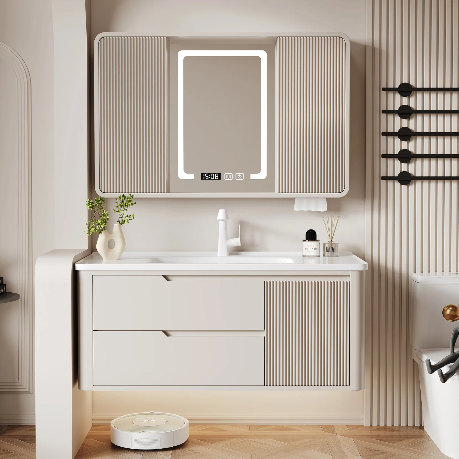 Display Sink Salon Furniture Mirror Partitions Simple Makeup Desgin Cupboard Perfume Kitchen Modern Archivadores Salon Furniture
Display Sink Salon Furniture Mirror Partitions Simple Makeup Desgin Cupboard Perfume Kitchen Modern Archivadores Salon Furniture