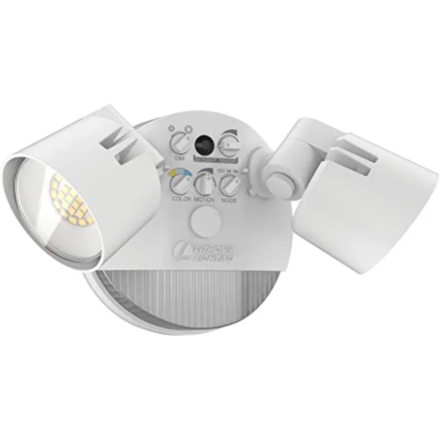 HomeGuard 2-Light LED Outdoor Flood Lights Motion Sensor Outdoor Lights with Dusk to Dawn Adjustable Lumens and Color Round Hea
HomeGuard 2-Light LED Outdoor Flood Lights Motion Sensor Outdoor Lights with Dusk to Dawn Adjustable Lumens and Color Round Hea