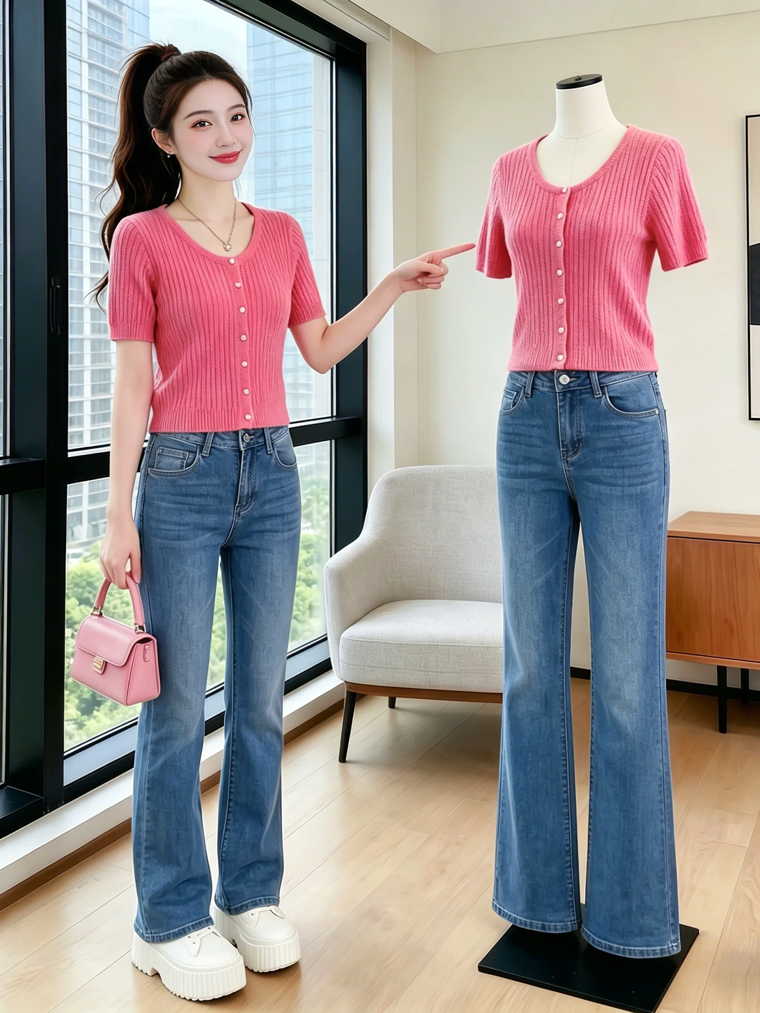Summer New Style Women's Slim Fit Short Sleeve T-Shirt Fashionable Ageless Korean Version Soft Casual round Neck Breathable
Summer New Style Women's Slim Fit Short Sleeve T-Shirt Fashionable Ageless Korean Version Soft Casual round Neck Breathable