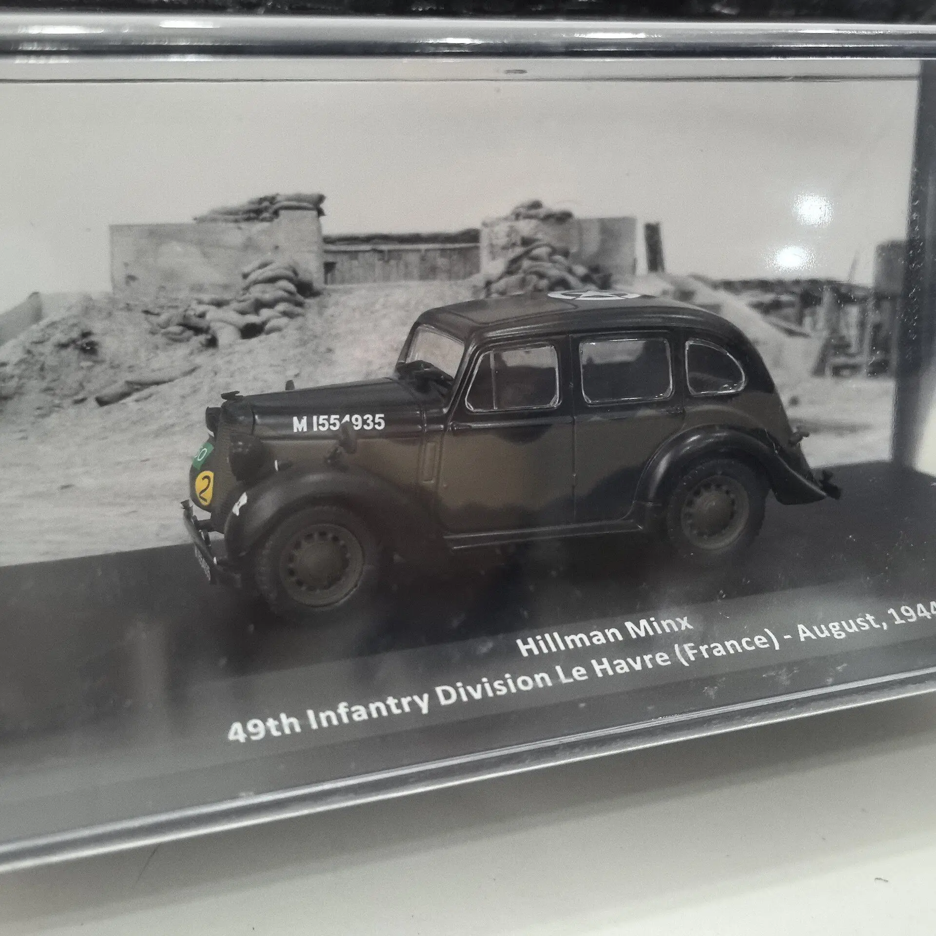 Diecast IXO 1/43 Scale HILLMAN MINX 1944 D7 Alloy Car Model
Diecast IXO 1/43 Scale HILLMAN MINX 1944 D7 Alloy Car Model