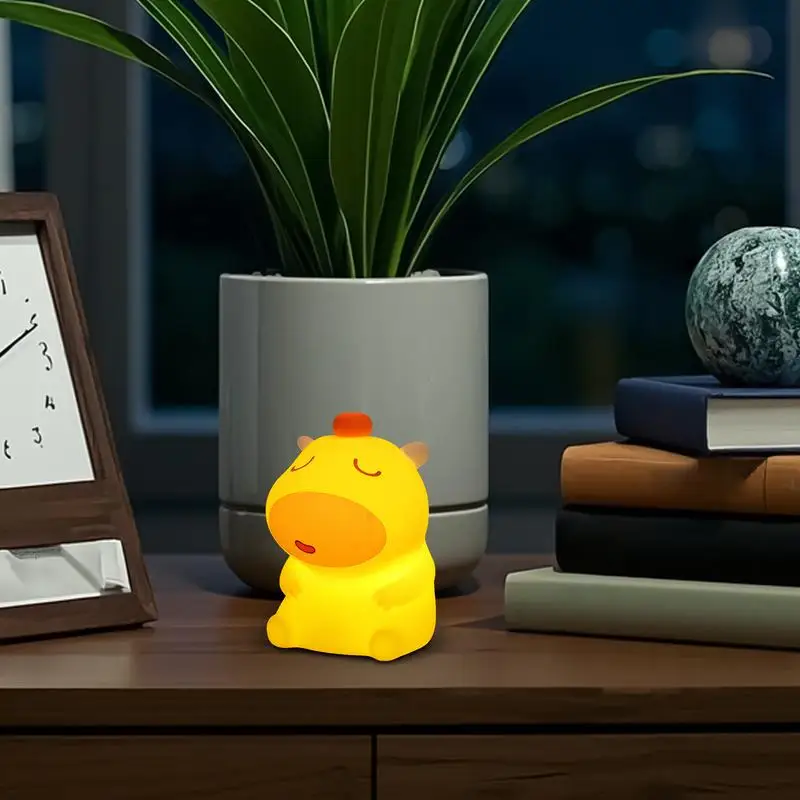 Capybara Night Light Cute Silicone USB Capybara Toy Home Appliances & Accessories For Birthday Girls Kids School Offices Nursery
Capybara Night Light Cute Silicone USB Capybara Toy Home Appliances & Accessories For Birthday Girls Kids School Offices Nursery
