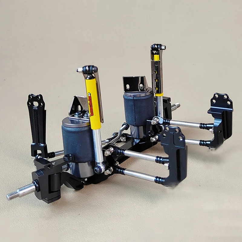 Steering Front Axle Shock Absorber Air Bag Air Suspension System for 1/14 Tamiya RC Truck Scania 770S MAN ACTROS 3363 Volvo Car
Steering Front Axle Shock Absorber Air Bag Air Suspension System for 1/14 Tamiya RC Truck Scania 770S MAN ACTROS 3363 Volvo Car
