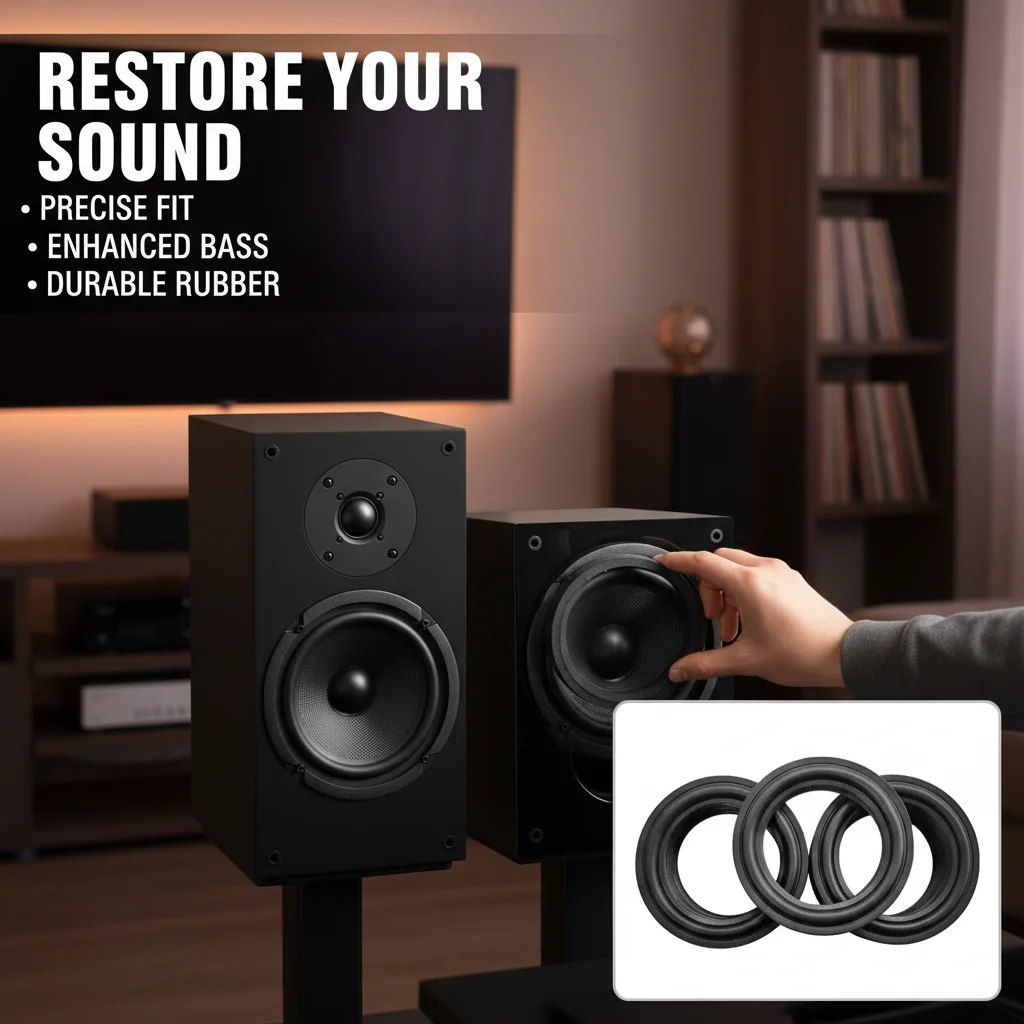 Резиновый уплотнитель для динамиков 4/5/6/6.5/8/10/12 дюймов, мягкий пенопластовый защитный элемент для ремонта аудиооборудования
Резиновый уплотнитель для динамиков 4/5/6/6.5/8/10/12 дюймов, мягкий пенопластовый защитный элемент для ремонта аудиооборудования