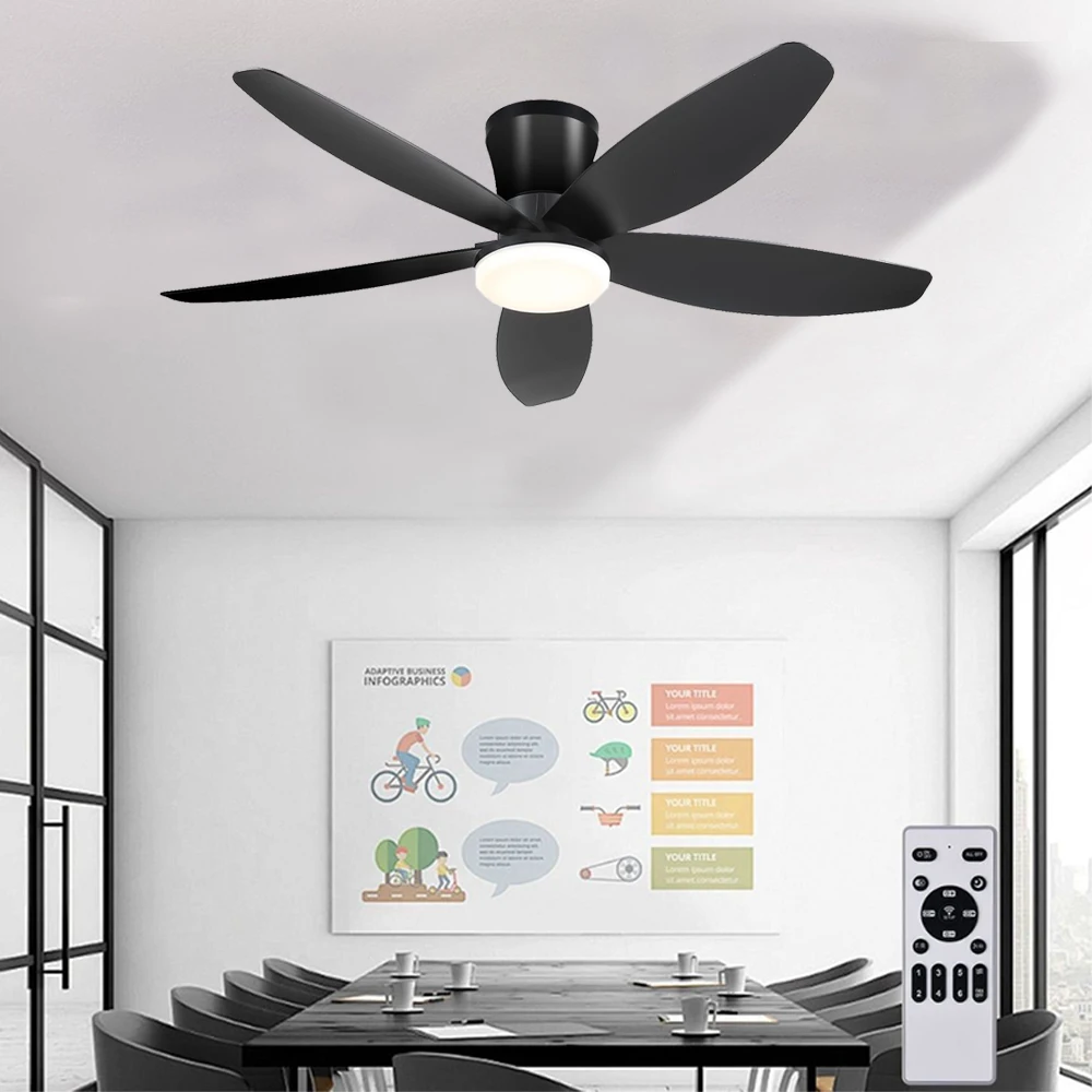 LED Fan Light Screw Ceiling Fan With Light And Remote 3000K-6000K AC90-265V Bathroom Bedroom Kitchenfor Lighting Decorative Lamp
LED Fan Light Screw Ceiling Fan With Light And Remote 3000K-6000K AC90-265V Bathroom Bedroom Kitchenfor Lighting Decorative Lamp