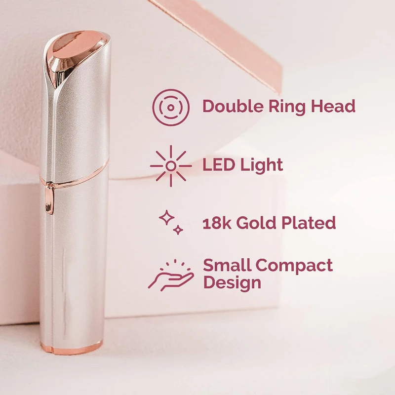 Mini USB Epilator Face Hair Removal Lipstick Shaver Electric Facial Eyebrow Trimmer for Women Painless Hair Remover Tool
Mini USB Epilator Face Hair Removal Lipstick Shaver Electric Facial Eyebrow Trimmer for Women Painless Hair Remover Tool