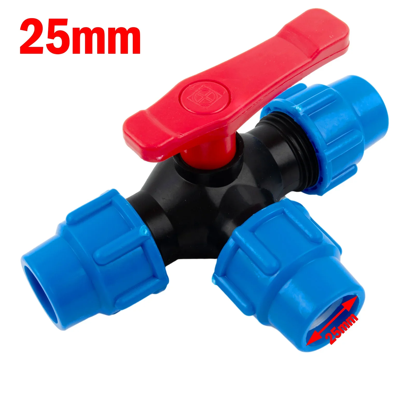 AaPE Pipe 3-Way Ball Valve 20/25/32/40/50mm PlasticValveBall Valve For Garden Household Industrial Water Supply Tools
AaPE Pipe 3-Way Ball Valve 20/25/32/40/50mm PlasticValveBall Valve For Garden Household Industrial Water Supply Tools