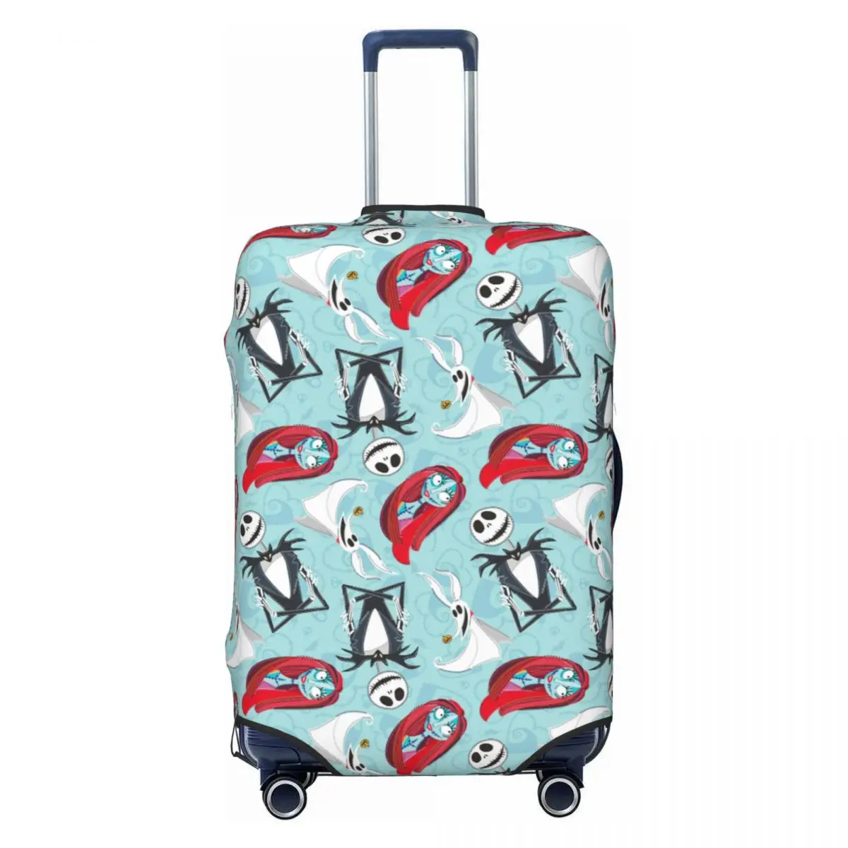 Чехол для багажа с рисунком «Кошмар перед Рождеством», эластичный защитный чехол для чемодана с комиксным принтом, подходит для чемоданов 18-32 дюймов
Чехол для багажа с рисунком «Кошмар перед Рождеством», эластичный защитный чехол для чемодана с комиксным принтом, подходит для чемоданов 18-32 дюймов