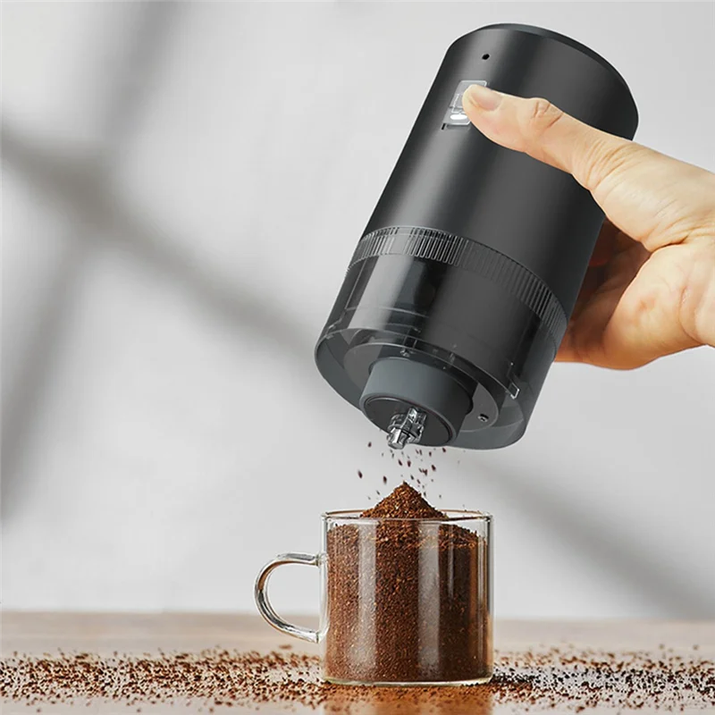 Electric Coffee Grinder Electric Bean Grinder Coffee Machine Portable Home Rechargeable Grinder Kitchen Tool Durable (Black)
Electric Coffee Grinder Electric Bean Grinder Coffee Machine Portable Home Rechargeable Grinder Kitchen Tool Durable (Black)